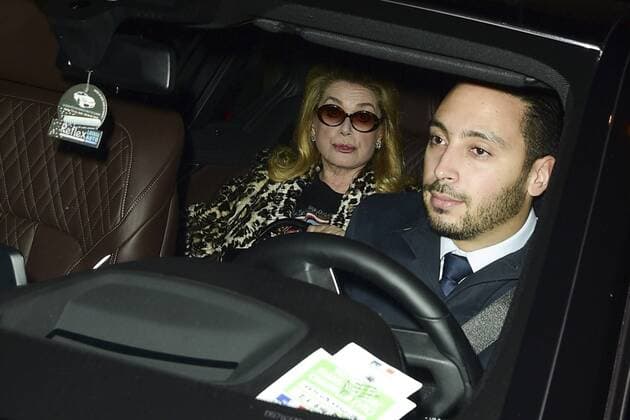 Catherine Deneuve - Ankunft Modenschau Yves St Laurent - Paris - 28 02 2017 JBAutissier Panoramic 