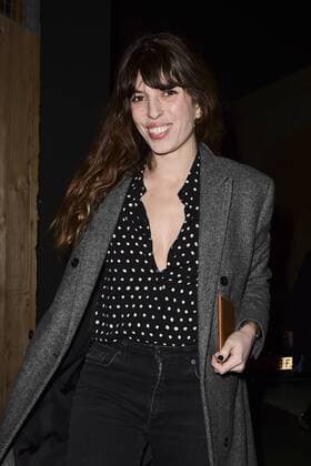 Lou Doillon - Ankunft Modenschau Yves St Laurent - Paris - 28 02 2017 JBAutissier Panoramic 