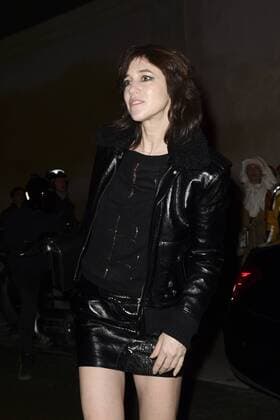 Charlotte Gainsbourg - Ankunft Modenschau Yves St Laurent - Paris - 28 02 2017 JBAutissier Panoramic 