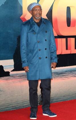 Kong: Skull Island European Film Premiere London, UK. Samuel L Jackson at Kong: Skull Island European Film Premiere at Cineworld Leicester Square, London on 28th February 2017 LMK73-63050-010317 