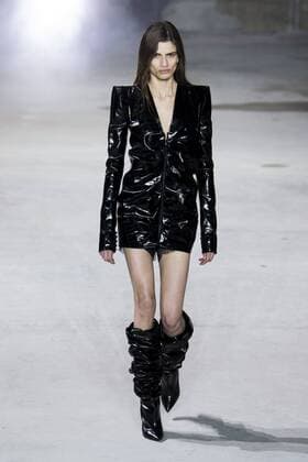 215948 Marineau Starface 2017-02-28 Paris France Paris Fashion Week. Défilé PAP Automne-hiver 2017. Saint Laurent. Saint Laurent , autumn-winter 2017 Paris, France Paris fashion week. Parade ready to wear fall winter 2017. Editorial use only _sans_perso  Copyright: xMarineaux STAR_215948_002