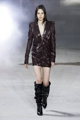 215948 Marineau Starface 2017-02-28 Paris France Paris Fashion Week. Défilé PAP Automne-hiver 2017. Saint Laurent. Saint Laurent , autumn-winter 2017 Paris, France Paris fashion week. Parade ready to wear fall winter 2017. Editorial use only _sans_perso  Copyright: xMarineaux STAR_215948_003