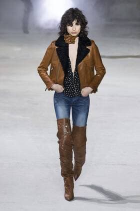 215948 Marineau Starface 2017-02-28 Paris France Paris Fashion Week. Défilé PAP Automne-hiver 2017. Saint Laurent. Saint Laurent , autumn-winter 2017 Paris, France Paris fashion week. Parade ready to wear fall winter 2017. Editorial use only _sans_perso  Copyright: xMarineaux STAR_215948_020