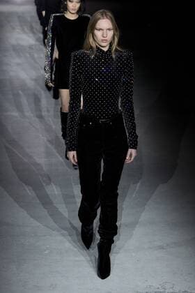 215948 Marineau Starface 2017-02-28 Paris France Paris Fashion Week. Défilé PAP Automne-hiver 2017. Saint Laurent. Saint Laurent , autumn-winter 2017 Paris, France Paris fashion week. Parade ready to wear fall winter 2017. Editorial use only _sans_perso  Copyright: xMarineaux STAR_215948_078
