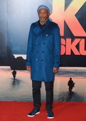 Samuel L. Jackson attends the European Premiere of Kong: Skull Island held at the Cineworld Empire in London s Leicester Square. FEBRUARY 28th 2017  MISx17453