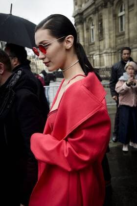 Bella Hadid - Paris Fashion Week, Modenschau Lanvin - Paris, Frankreich - 01 03 2017 JBAutissier Panoramic 