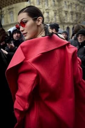 Bella Hadid - Paris Fashion Week, Modenschau Lanvin - Paris, Frankreich - 01 03 2017 JBAutissier Panoramic 