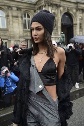 Joan Smalls - Paris Fashion Week, Modenschau Lanvin - Paris, Frankreich - 01 03 2017 JBAutissier Panoramic 