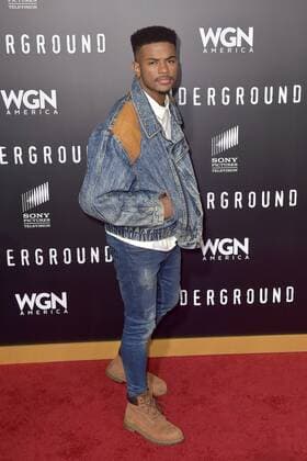 Trevor Jackson bei der Season 2 Premiere der WGN America TV-Serie Underground im Westwood Village Theater. Los Angeles, 28.02.2017 Foto:xD.xStarbuckx xFuturexImage
