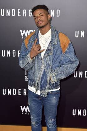 Trevor Jackson bei der Season 2 Premiere der WGN America TV-Serie Underground im Westwood Village Theater. Los Angeles, 28.02.2017 Foto:xD.xStarbuckx xFuturexImage