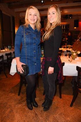 Iris Mareike Steen, Sina Tkotsch Ernstings Family Music & Fashion Dinner im Restaurant The Grand in Berlin am 01.03.2017