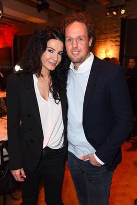 Mariella Ahrens mit Freund Sebastian Esser Ernstings Family Music & Fashion Dinner im Restaurant The Grand in Berlin am 01.03.2017