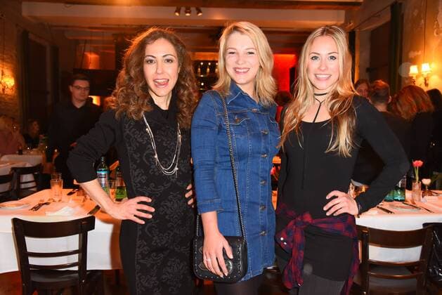 Bilder des Tages Anastasia Zampounidis, Iris Mareike Steen, Sina Tkotsch Ernstings Family Music & Fashion Dinner im Restaurant The Grand in Berlin am 01.03.2017