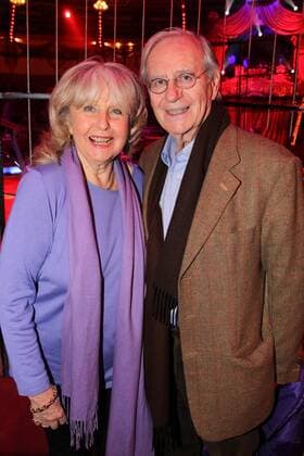 Wilfried Klaus mit Ehefrau Vera, Circus Krone Maerz Premiere in Muenchen am 01.03.2017
