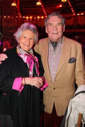 Harald Dietl mit Ehefrau Helga, Circus Krone Maerz Premiere in Muenchen am 01.03.2017