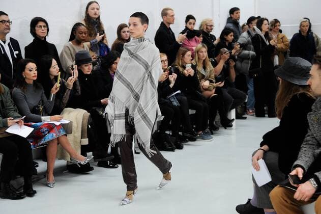 Paris: Anne Sofie Madsen runway.Ready to wear Alternative view. Anne Sofie Madsen runway. Paris fashion week, F W 2017-2018. Ready to wear.  GaetanoxPiazzolla