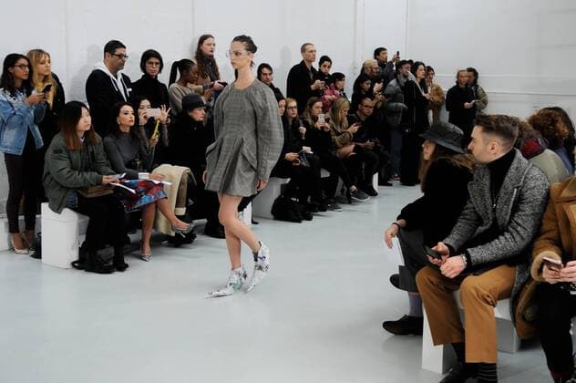 Paris: Anne Sofie Madsen runway.Ready to wear Alternative view. Anne Sofie Madsen runway. Paris fashion week, F W 2017-2018. Ready to wear.  GaetanoxPiazzolla