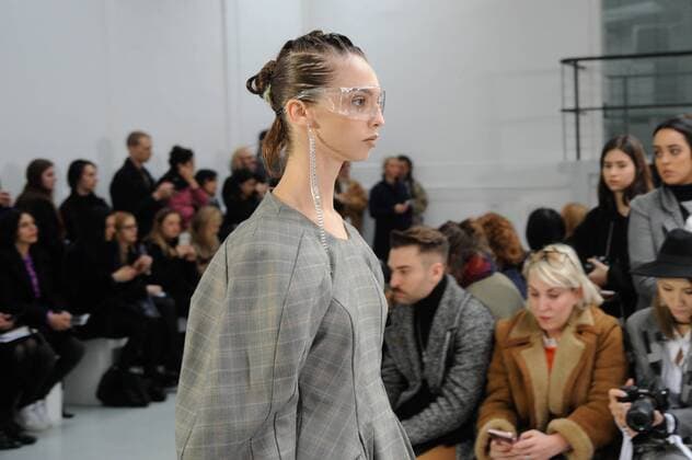 Paris: Anne Sofie Madsen runway.Ready to wear Alternative view. Anne Sofie Madsen runway. Paris fashion week, F W 2017-2018. Ready to wear.  GaetanoxPiazzolla