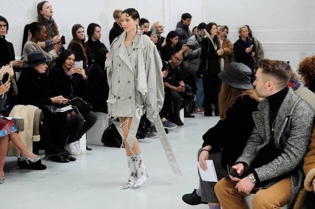 Paris: Anne Sofie Madsen runway.Ready to wear Alternative view. Anne Sofie Madsen runway. Paris fashion week, F W 2017-2018. Ready to wear.  GaetanoxPiazzolla