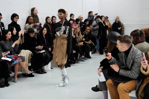 Paris: Anne Sofie Madsen runway.Ready to wear Alternative view. Anne Sofie Madsen runway. Paris fashion week, F W 2017-2018. Ready to wear.  GaetanoxPiazzolla