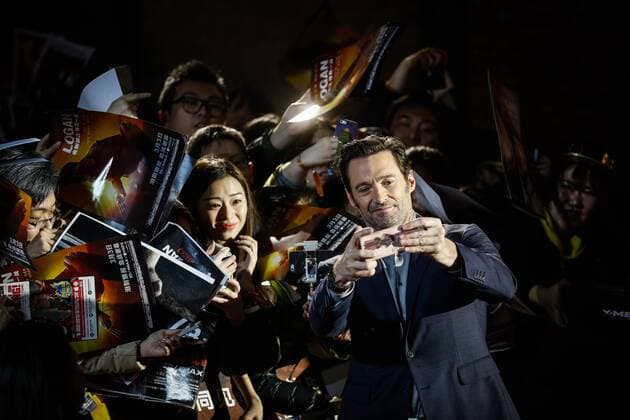 BEIJING, CHINA - MARCH 01: Australian actor and singer Hugh Jackman attends the premiere of American director James Mangold s film Logan on March 1, 2017 in Beijing, China.  Copyright: xVCGx CFP500808861