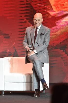 BEIJING, CHINA - MARCH 01: English actor Patrick Stewart attends the premiere of American director James Mangold s film Logan on March 1, 2017 in Beijing, China.  Copyright: xVCGx CFP500808867