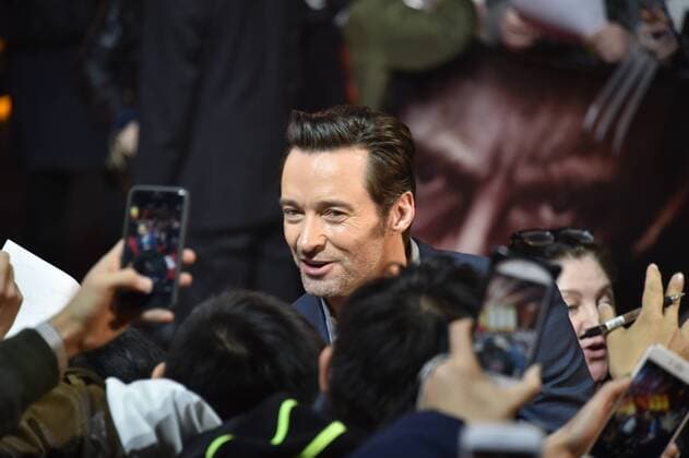 BEIJING, CHINA - MARCH 01: Australian actor and singer Hugh Jackman attends the premiere of American director James Mangold s film Logan on March 1, 2017 in Beijing, China.  Copyright: xVCGx CFP500808885