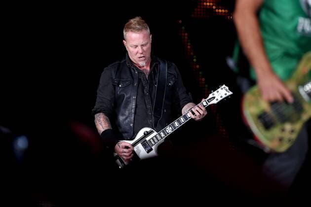 Metallica Konzert in Mexiko-Stadt March 1, 2017 - Mexico - Metallica-Konzert, James Hetfield  - ZUMAu78_ 20170301_zaf_u78_103 Copyright: xValentexRosasx