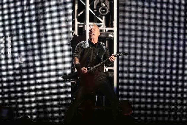 Bilder des Tages Metallica Konzert in Mexiko-Stadt March 1, 2017 - Mexico - Metallica-Konzert, James Hetfield  - ZUMAu78_ 20170301_zaf_u78_104 Copyright: xValentexRosasx