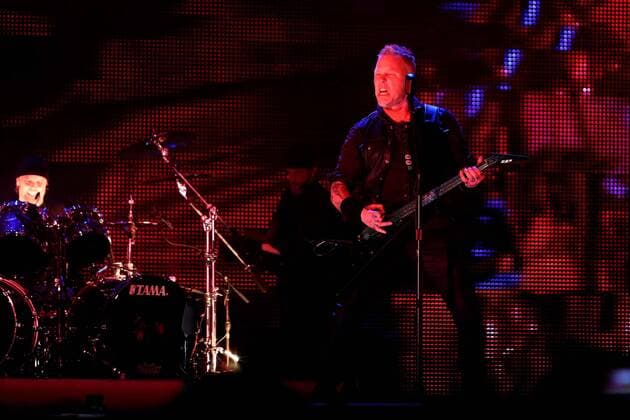 Metallica Konzert in Mexiko-Stadt March 1, 2017 - Mexico - Metallica-Konzert, James Hetfield  - ZUMAu78_ 20170301_zaf_u78_107 Copyright: xValentexRosasx