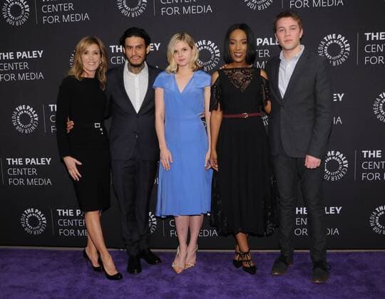 March 1, 2017 - Beverly Hills, CA, United States - 01 March 2017 - Beverly Hills, California - Felicity Huffman, Richard Cabral, Ana Mulvoy-Ten, Mickaelle X. Bizet, Micahel McDonald. Season Three Premiere of ABC s American Crime held at The Paley Center for Media. Photo Credit: AdMedia Beverly Hills United States - ZUMAa123 20170301_zaa_a123_031 Copyright: xBirdiexThompsonx