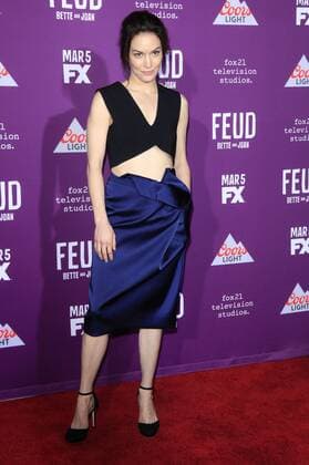 Britt Lower bei der Premiere der FX Network TV-Serie Feud: Bette and Joan im TCL Chinese Theatre IMAX. Los Angeles, 01.03.2017 Foto:xD.xBedrosianx xFuturexImage