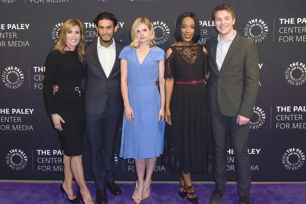 Felicity Huffman, Richard Cabral, Ana Mulvoy-Ten, Mickaelle X. Bizet und Connor Jessup bei der Season 3 Premiere der ABC TV-Serie American Crime im Paley Center for Media. Beverly Hills, 01.03.2017 Foto:xD.xStarbuckx xFuturexImage