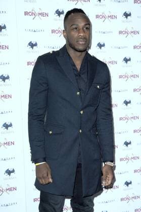 English professional footballer Michail Antonio attends the UK Premiere of Iron Men at the Genesis Cinema in Mile End, London. MARCH 2nd 2017  TSTx17263