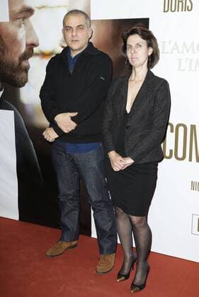 Nicolas Boukhrief et Beatrice Szapiro CELEBRITES : Vor Filmpremiere Premiere La Confession - Paris - 02 03 2017 GwendolineLeGoff Panoramic 