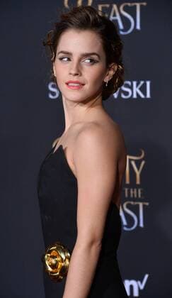 Cast member Emma Watson attends the premiere of the motion picture romantic musical fantasy Beauty and the Beast at the El Capitan Theatre in the Hollywood section of Los Angeles on March 2, 2017. Storyline: A young prince, imprisoned in the form of a beast, can be freed only by true love. What may be his only opportunity arrives when he meets Belle, the only human girl to ever visit the castle since it was enchanted.  LAP2017030203 JIMxRUYMEN