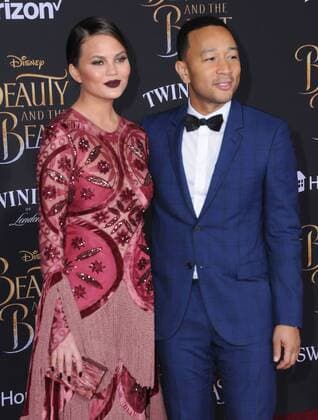 March 2, 2017 - Hollywood, CA, United States - 02 March 2017 - Hollywood, California - Chrissy Teigen, John Legend. Los Angeles premiere of Disney s Beauty and the Beast held at El Capitan Theatre. Photo Credit: AdMedia Hollywood United States - ZUMAa123 20170302_zaa_a123_185 Copyright: xBirdiexThompsonx