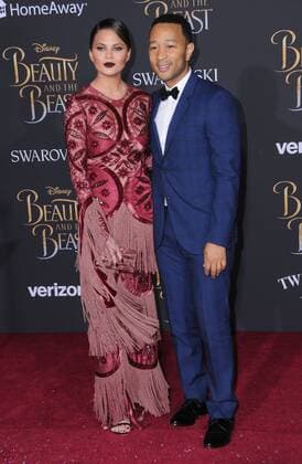 March 2, 2017 - Hollywood, CA, United States - 02 March 2017 - Hollywood, California - Chrissy Teigen, John Legend. Los Angeles premiere of Disney s Beauty and the Beast held at El Capitan Theatre. Photo Credit: AdMedia Hollywood United States - ZUMAa123 20170302_zaa_a123_188 Copyright: xBirdiexThompsonx