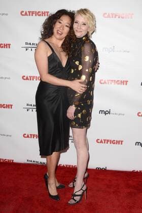 LOS ANGELES - MAR 2: Sandra Oh, Anne Heche at the Catfight Los Angeles Premiere at the Cinefamily Theater on March 2, 2017 in Los Angeles, CA  Copyright: xHPAx xIPAx xHutchinsxPhotox