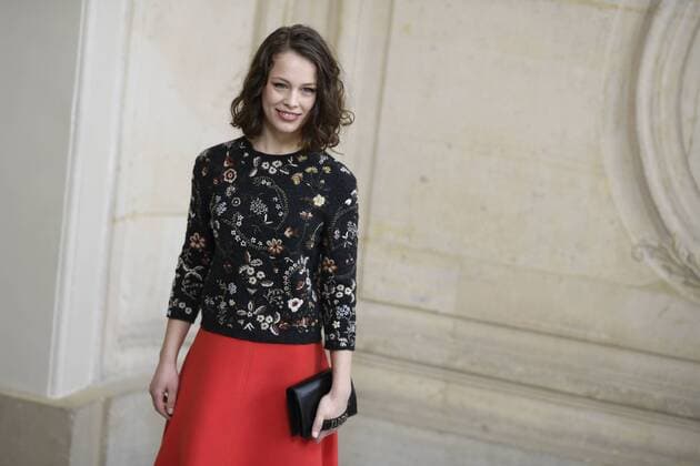 216031 Valentin Paoli Starface 2017-03-03 Paris France Paris Fashion Week. Defile PAP Automne-hiver 2017 DIOR. Arrivees. Paris Fashion Week. Arrivals at Dior Show. Beer, Paula  Copyright: xValentinxPaolix xStarfacex STAR_216031_001