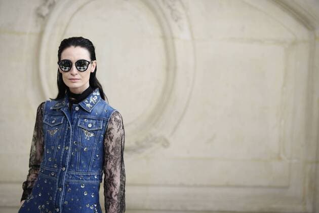 216031 Valentin Paoli Starface 2017-03-03 Paris France Paris Fashion Week. Defile PAP Automne-hiver 2017 DIOR. Arrivees. Paris Fashion Week. Arrivals at Dior Show. O Connor, Erin  Copyright: xValentinxPaolix xStarfacex STAR_216031_008