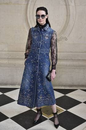 216031 Valentin Paoli Starface 2017-03-03 Paris France Paris Fashion Week. Defile PAP Automne-hiver 2017 DIOR. Arrivees. Paris Fashion Week. Arrivals at Dior Show. O Connor, Erin  Copyright: xValentinxPaolix xStarfacex STAR_216031_066