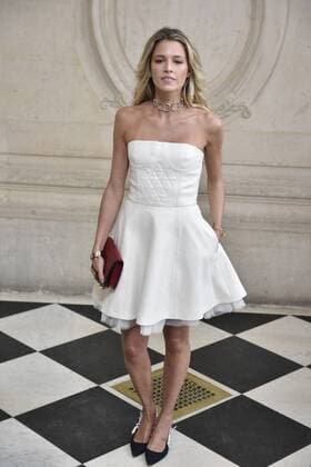 216031 Valentin Paoli Starface 2017-03-03 Paris France Paris Fashion Week. Defile PAP Automne-hiver 2017 DIOR. Arrivees. Paris Fashion Week. Arrivals at Dior Show. Bordon, Helena  Copyright: xValentinxPaolix xStarfacex STAR_216031_096