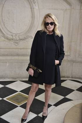 216031 Valentin Paoli Starface 2017-03-03 Paris France Paris Fashion Week. Defile PAP Automne-hiver 2017 DIOR. Arrivees. Paris Fashion Week. Arrivals at Dior Show. Lefebure, Estelle  Copyright: xValentinxPaolix xStarfacex STAR_216031_100