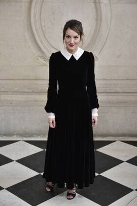 216031 Valentin Paoli Starface 2017-03-03 Paris France Paris Fashion Week. Defile PAP Automne-hiver 2017 DIOR. Arrivees. Paris Fashion Week. Arrivals at Dior Show. Demoustier, Anaïs  Copyright: xValentinxPaolix xStarfacex STAR_216031_117