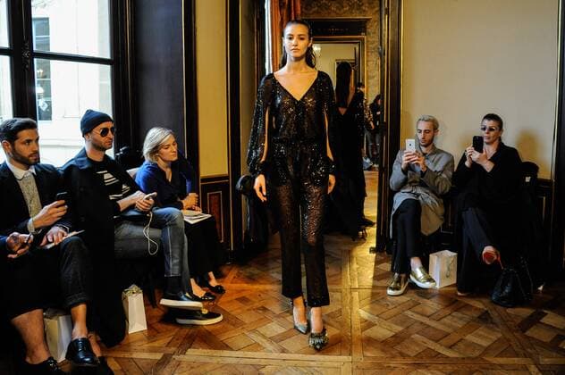 Paris: Ingie Runway, Ready To Wear Alternative view. Ingie runway, Paris fashion week F W 2017-2018 ready to wear.  GaetanoxPiazzolla