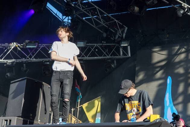 March 3, 2017 - Okeechobee, Florida, U.S - FREDDY KENNETT and ROBBY HAULDREN of Louis the Child at the Okeechobee Music Festival in Okeechobee, Florida Okeechobee U.S. - ZUMAs135 20170303_zap_s135_031 Copyright: xDanielxDeSloverx