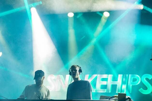 March 3, 2017 - Okeechobee, Florida, U.S - OLIVER LEE and JAMES CARTER of Snakehips at the Okeechobee Music Festival in Okeechobee, Florida Okeechobee U.S. - ZUMAs135 20170303_zap_s135_042 Copyright: xDanielxDeSloverx