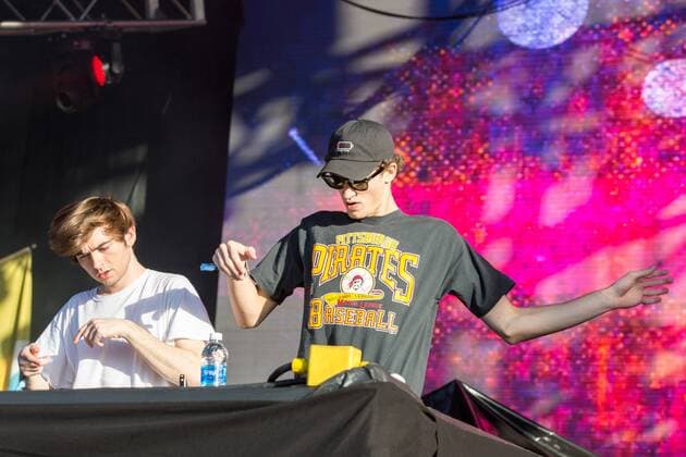 March 3, 2017 - Okeechobee, Florida, U.S - FREDDY KENNETT and ROBBY HAULDREN of Louis the Child at the Okeechobee Music Festival in Okeechobee, Florida Okeechobee U.S. - ZUMAs135 20170303_zap_s135_045 Copyright: xDanielxDeSloverx