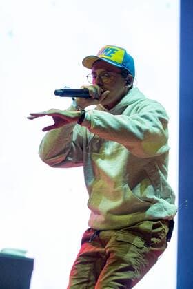 March 3, 2017 - Okeechobee, Florida, U.S - Rapper LOGIC (SIR ROBERT BRYSON HALL II) at the Okeechobee Music Festival in Okeechobee, Florida Okeechobee U.S. - ZUMAs135 20170303_zap_s135_060 Copyright: xDanielxDeSloverx